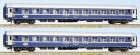47218 LS Models Set of 2 passenger cars 2nd class type Bcm with 11 compartments